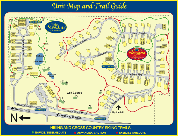 Trail Map | Little Sweden